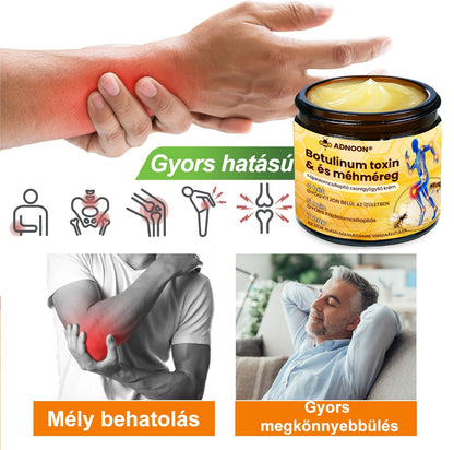 🔥ADNOON® Botulinum Toxin & Méhméreg Fájdalomcsillapító Csontgyógyító Krém👨‍⚕️