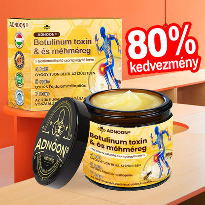 🔥ADNOON® Botulinum Toxin & Méhméreg Fájdalomcsillapító Csontgyógyító Krém👨‍⚕️