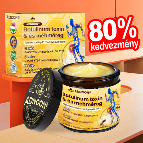 🔥ADNOON® Botulinum Toxin & Méhméreg Fájdalomcsillapító Csontgyógyító Krém👨‍⚕️