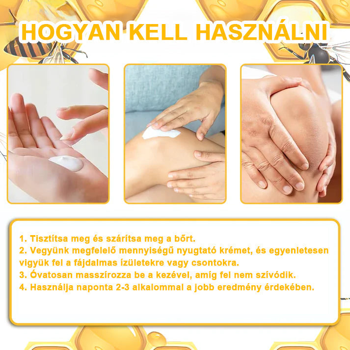 🔥ADNOON® Botulinum Toxin & Méhméreg Fájdalomcsillapító Csontgyógyító Krém👨‍⚕️