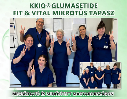 🧑‍⚕️KKIO® 20 az 1-ben Glumasetide Fit & Vital mikrotűs tapasz - 7 napon belül látható változás / Alkalmas elhízás, szív- és érrendszeri egészség, cukorbetegség, alvási apnoé, bélrendszeri egészség, ízületi problémák és számos egyéb állapot esetén.