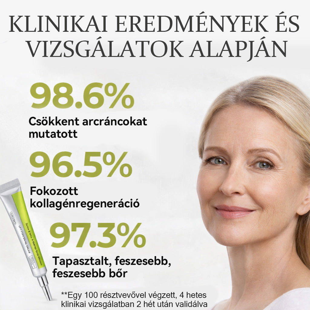 🎉 Büszkén az Európai Unióban gyártva 💫 Tiworld® fejlett peptid Botox-hatású + Vita-A retinol feszesítő megújító krém – ma csak 70% KEDVEZMÉNNYEL